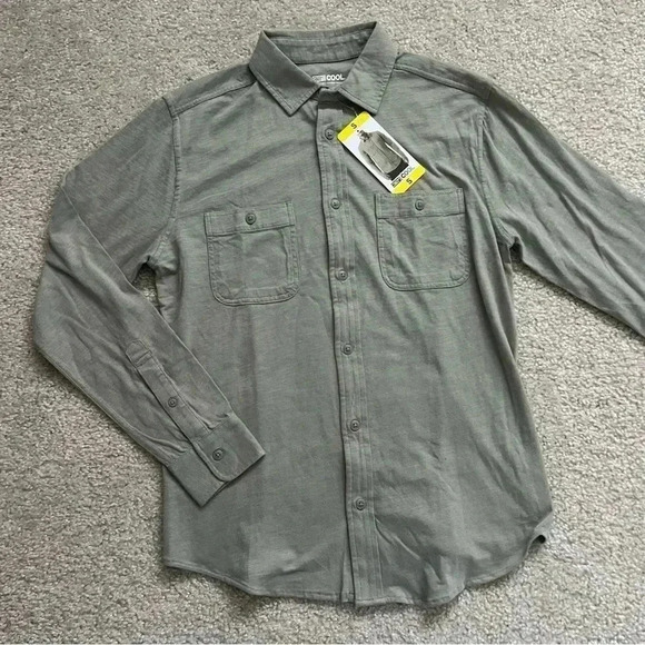 32 Degrees Men's Long Sleeve Button Down Shirt, Green Size Small New
NWT - Picture 14 of 14